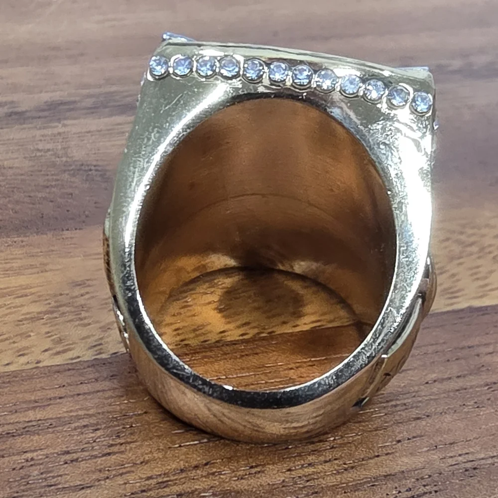 Green‎ Bay Packers Championship Ring Fan Edition 2010 Favre Gold